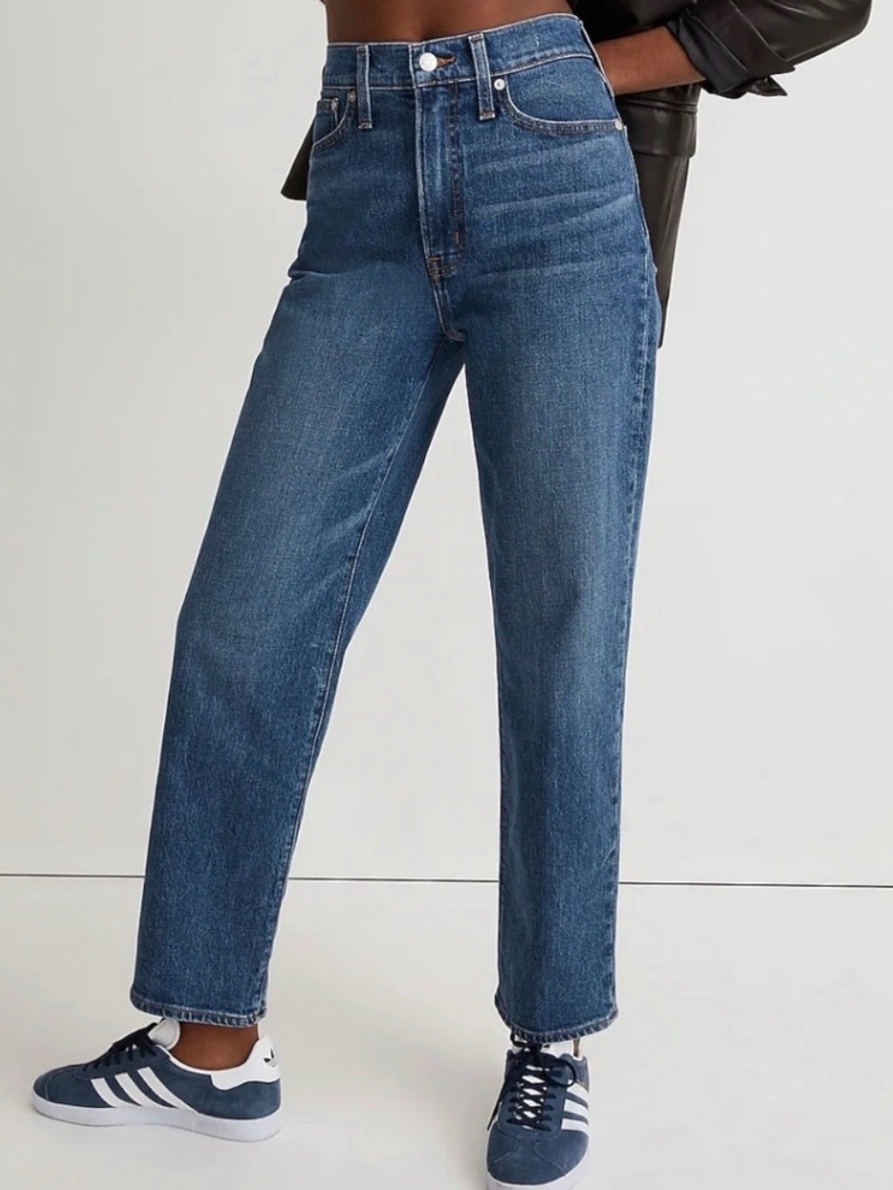Madewell Women’s Perfect Vintage Straight Leg Jeans in Size 30 Tall